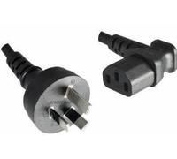 MicroConnect PE010418AUSTRALIA-A - Power Cord AUS to C13 1.8m - Australia Type I to C13 Angled - H05VV-F 3 x 0.75mm - Warranty: 25Y