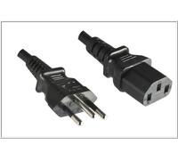 Microconnect PE010418BRAZIL power cable Black 2.1 m C13 coupler