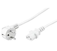 MicroConnect PE010430W Power Cable 3m White 10A 250V C13 Coupler