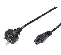 MicroConnect PE010818AUSTRALIA Power Cable - 1.8m C5 Coupler Black 250V 10A