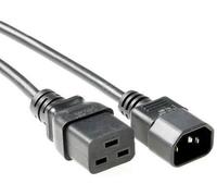 Microconnect PE0191420 power cable Black 2 m C19 coupler C14 coupler