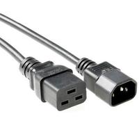 Microconnect PE0191430 power cable Black 3 m C19 coupler C14 coupler
