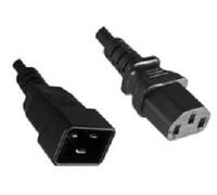 Fujitsu Microconnect C13/C20, 2 m Black Power Cable C13 Coupler C20 Coupler - Electrical Cables (2 m, 2 m, Male Connector/Female Connector, C13 Coupler, C20 Coupler, 230 V, Black)