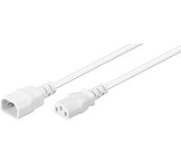 Microconnect PE040610W power cable White 1 m C14 coupler C13 coupler