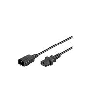 MicroConnect PE040650 5 m IEC C13 °C14 Coupler COUPLER BLACK POWER CABLE - POWER CABLE (5 m, Male/Female; C13 coupler; C14 coupler; Black)