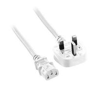 Microconnect PE090420W power cable White 2 m Power plug type G C13 cou