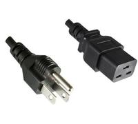 Microconnect PE110518 power cable Black 1.8 m C19 coupler