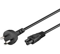 Microconnect PE120830 power cable Black 3 m Power plug type K C5 coupl