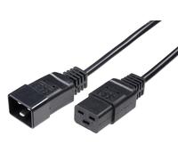 Microconnect PE141505 power cable Black 0.5 m C20 coupler C19 coupler