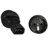Microconnect PE14CEEAD power plug adapter C14 Type F Black