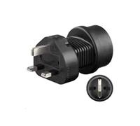 MICROCONNECT PETRAVEL1 Universal Adapter UK to Schuko - (Cables Power Cables)