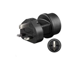 MICROCONNECT PETRAVEL1 Universal Adapter UK to Schuko - (Cables Power Cables)