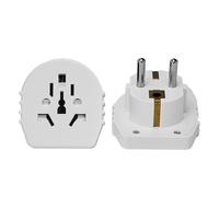 Microconnect PETRAVEL15 power plug adapter Universal White