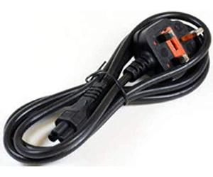 MicroConnect Power Cord 2m UK / C5 Black H05VV-F 3G0,75, PE090818