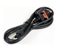 MicroConnect Power Cord 3m UK / C5 Black H05VV-F 3G0,75, PE090830