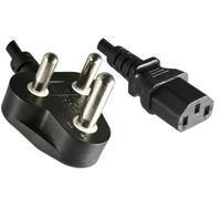 MicroConnect Power Cord South Africa Type M - C13, Black, Big Plug, H05VV-F 3G 0.75 mm², 10A-250V, 1.8 m