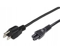 Microconnect PE110805 power cable Black 0.5 m Power plug type B C5 cou