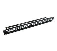 MicroConnect PP-004BLANK 19" Blank patch panel. 24port.