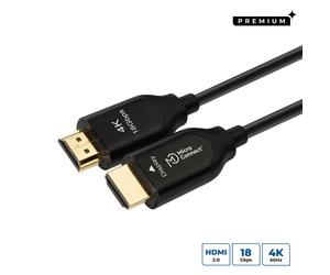 MicroConnect Premium High Speed Active Optic HDMI 2.0 Cable 25m