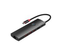 MicroConnect Premium USB-C to HDMI Mini Dock, RJ45, HDMI 4K@60Hz, 3x USB-A 3.2, PD up to 100W (USB3.2CCOM20)