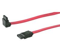 MicroConnect SATA Cable 50cm Angled 1.5/3GB Sata Male 90ø - Sata Male,