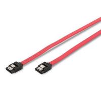 MicroConnect SATA Cable 50cm with Clip 7-Pole to 7-Pole SATA plugs, SA