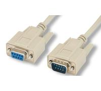 MicroConnect SCSEHN3 Serial Cable 3m Grey DB-9 Male to Female