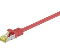MicroConnect 3 m 3 m Cat7 S/FTP Cat7 S/FTP Network Cable - Red (S-STP), CAT7 S/FTP (S-STP) RJ-45, RJ-45 Network Cable (3 m, Red)