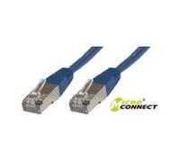 MicroConnect SSTP615B Cat6 S/FTP Network Cable - 15m Blue LSZH 10Gbps