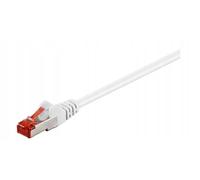 MicroConnect SSTP CAT6 3M - networking cables (Male/Male, White, Cat6)