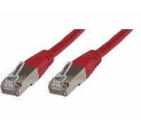 MicroConnect sstp60025r S/FTP Cat6 0.25 m red (S-STP) - Network cable (RJ45 RJ-45, Male/Male Category 6 S/FTP (S-STP), Red)