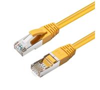 Microconnect SSTP CAT6 5M - networking cables (Male/Male, Yellow, Cat6