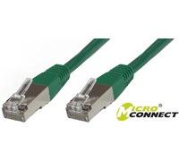 MicroConnect SSTP607G S/FTP CAT6 7m Green LSZH