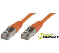 MicroConnect SSTP610O S/FTP CAT6 10m Orange LSZH