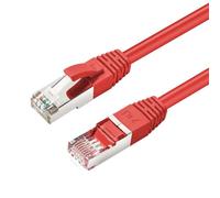 MicroConnect SSTP610R Cat6 Network Cable 10m Red - S/FTP Shielded LSZH