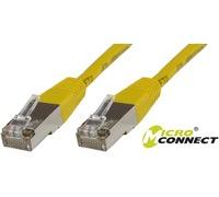 MicroConnect SSTP620Y S/FTP CAT6 20m Yellow LSZH