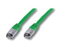 MicroConnect STP 3 m Cat6 LSZH network cable - Green (2 x RJ-45)