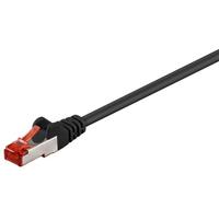 MicroConnect STP625S F/UTP CAT6 25m Black LSZH.