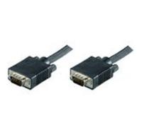 Microconnect SVGA HD15 VGA Male to VGA Male Adaptor Black