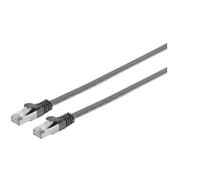MicroConnect V-UTP6A01S-FLAT U/UTP CAT6A 1M Black Flat