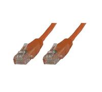Microconnect U/UTP Cat6 0.5 m Orange PVC