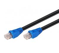 Microconnect U/UTP Cat6 Outdoor Network Cable Black - 10m