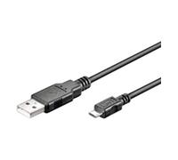MicroConnect USB A - Micro USB B 5P 1,8m, USBABMICRO18