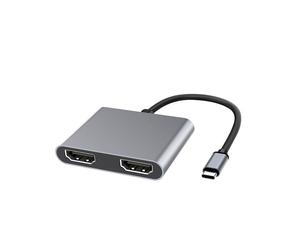 Microconnect USB-C to 2x HDMI Adapter 4K@30Hz
