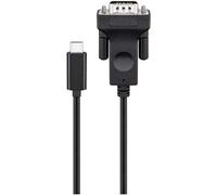 MicroConnect USB - C to VGA 1.8 m. Black