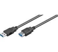 MicroConnect USB3.0AAF2B USB3.0 A-A 2m M-F. Black