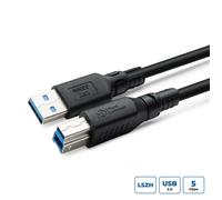 MicroConnect USB3.0AB2B-LSZH ColorFlex USB 3.2 A-B Gen 1