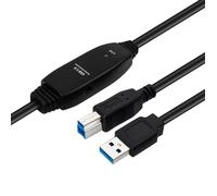 Microconnect Active USB3.0 A-B 7m M-M, Black