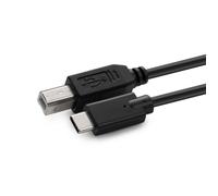 Microconnect W127021090 USB cable 1.8 m USB 2.0 USB C USB B Black