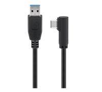 MicroConnect USB3.1CA05A USB Cable USB 3.2 Gen 1 0.5m USB A to USB C Black